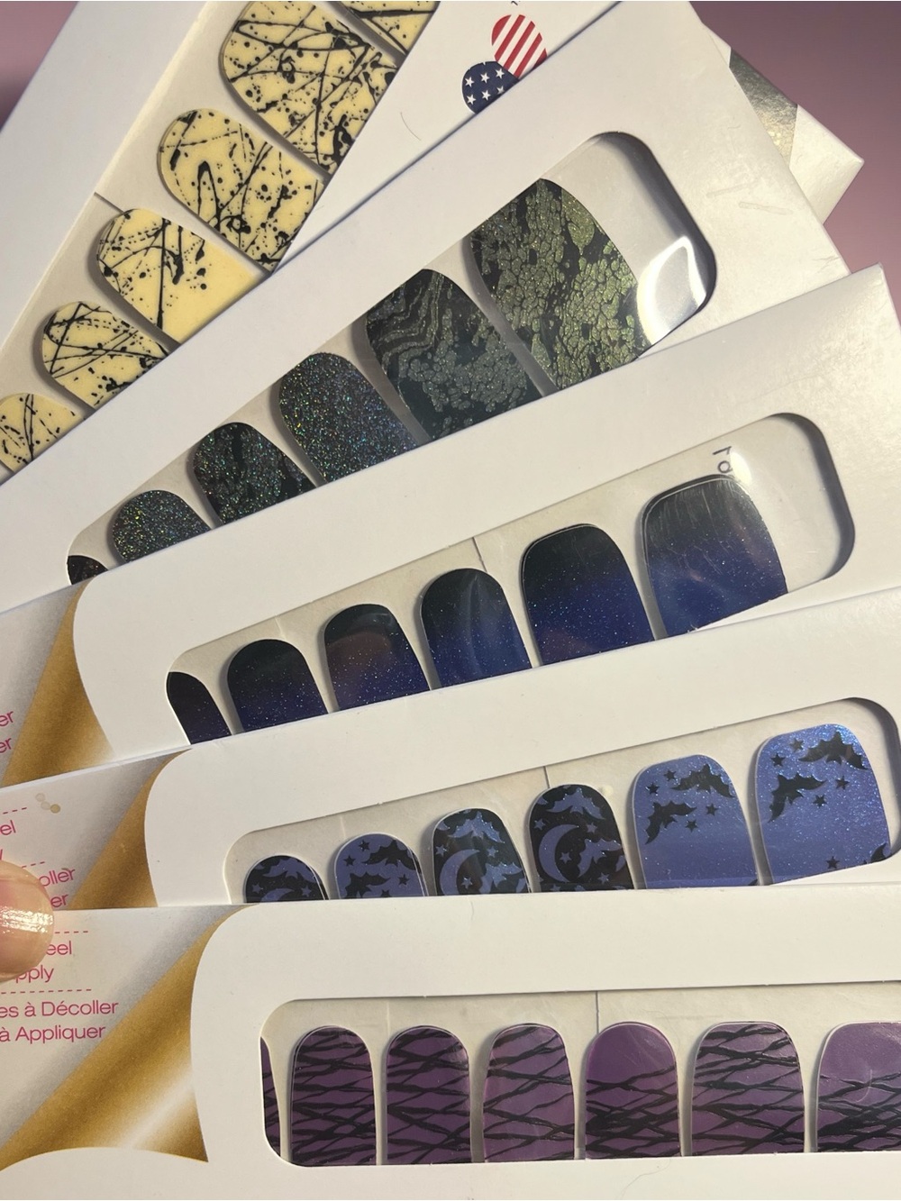 5 Set Bundle Halloween Nails